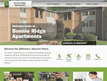 Tablet Screenshot of bonnieridge.homeproperties.com