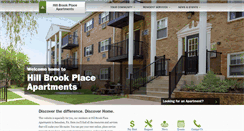 Desktop Screenshot of hillbrookplace.homeproperties.com