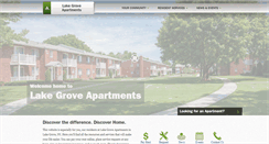 Desktop Screenshot of lakegrove.homeproperties.com