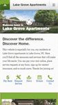 Mobile Screenshot of lakegrove.homeproperties.com